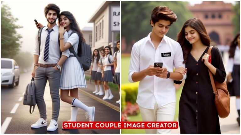 Create Student Couple 3D Ai Images With Bing Image Creator Prompts