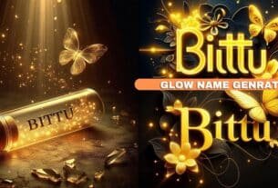 3D Magical Bottle Name Photo Editing