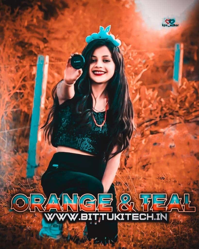 Lightroom Orange and Teal Preset