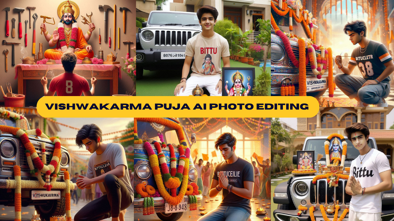 Vishwakarma Puja Ai Photo Editing