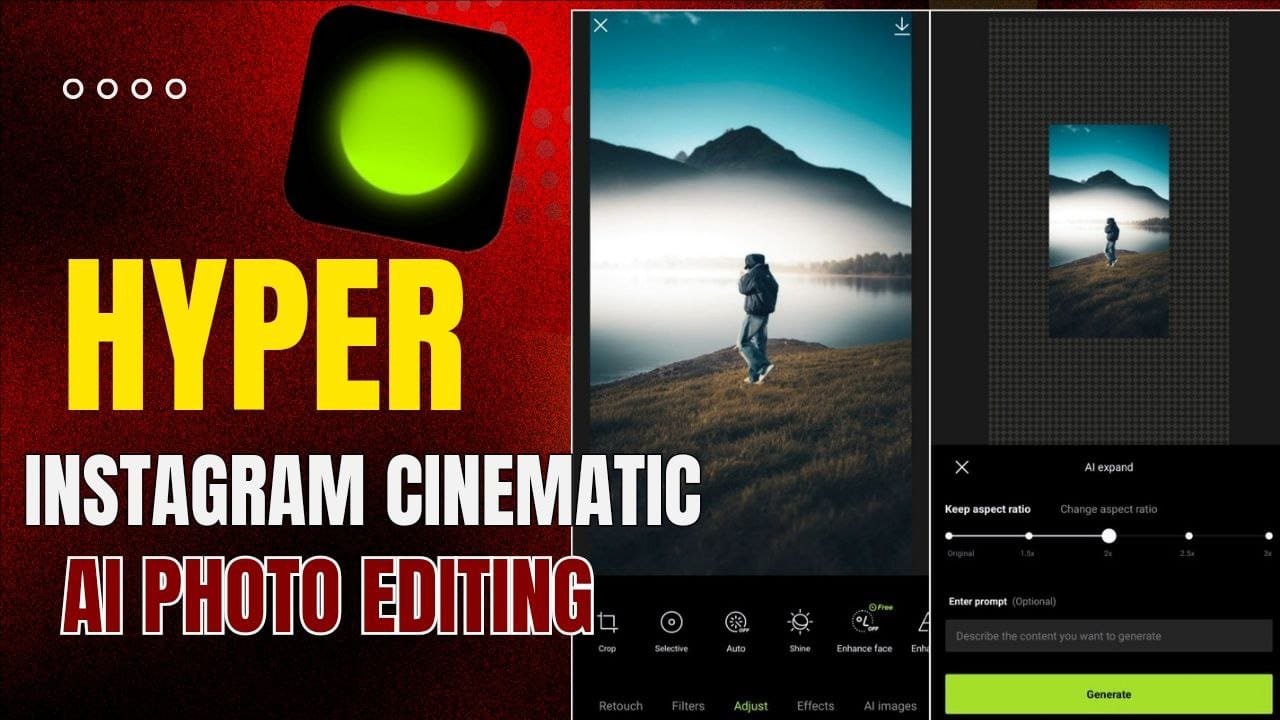 instagram Trending Hypic AI Photo Editing